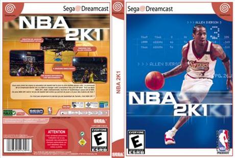 Miniature covers DVD NBA 2K1